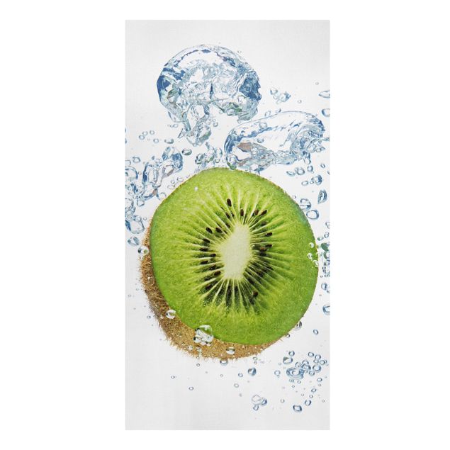 Canvas prints fruits and vegetables Kiwi Bubbles