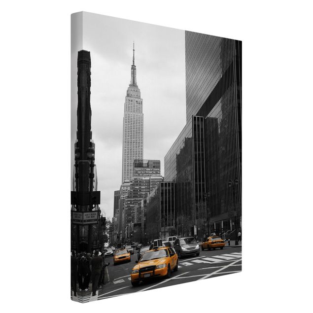 Black and white canvas art Classic NYC