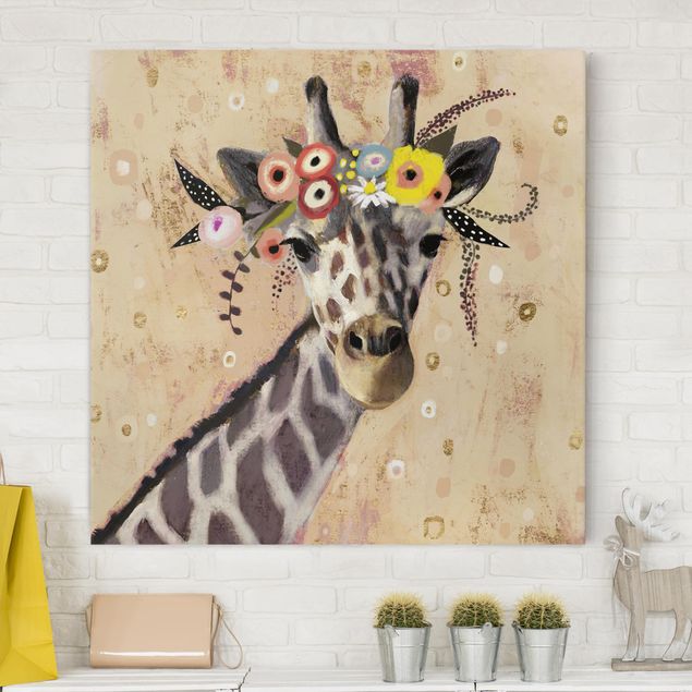 Kitchen Klimt Giraffe