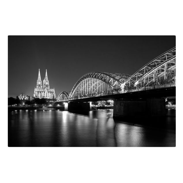 Skyline prints Cologne At Night II