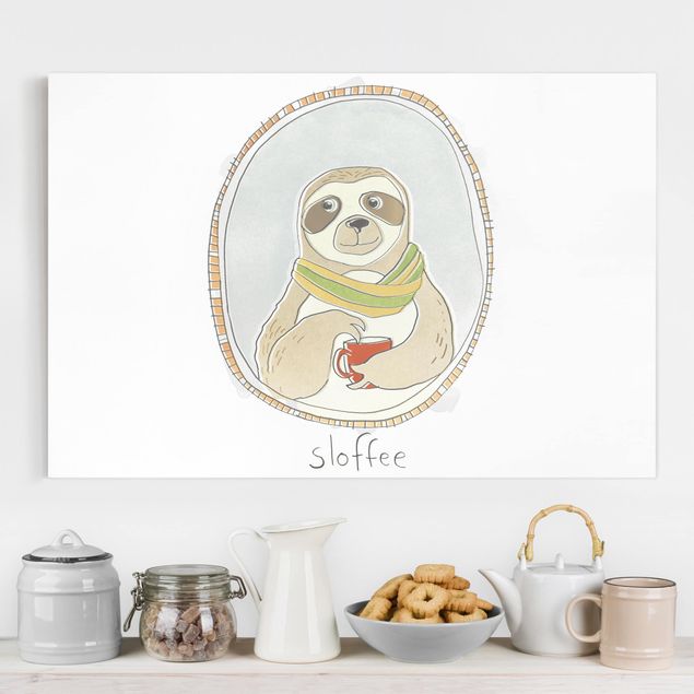 Kitchen Caffeinated Sloth