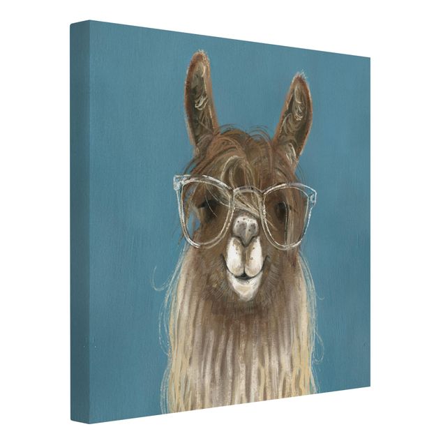 Contemporary art prints Lama With Glasses III