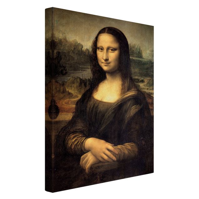 Pug canvas Leonardo da Vinci - Mona Lisa