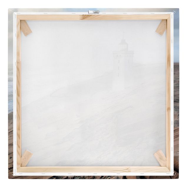 Canvas beach Lighthouse In Denmark