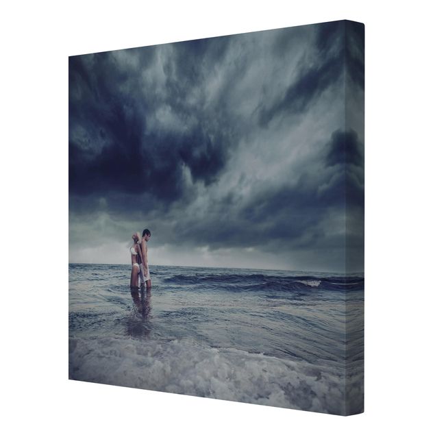 Canvas prints landscape Lovers And The Sea