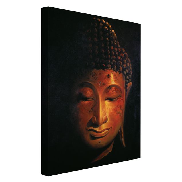 Spiritual canvas Madras Buddha