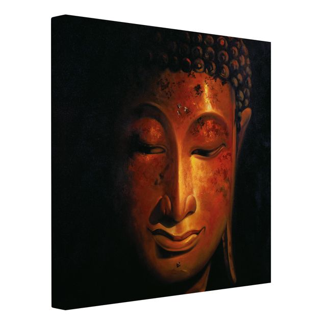Spiritual canvas Madras Buddha
