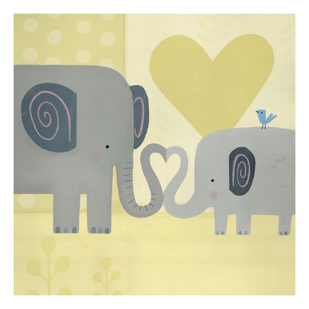 Prints nursery Mum And I - Elephants