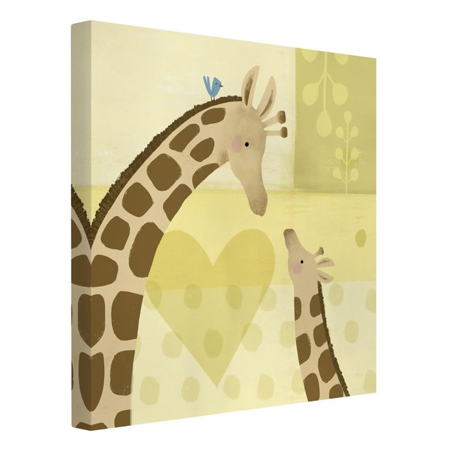 Animal wall art Mum And I - Giraffes