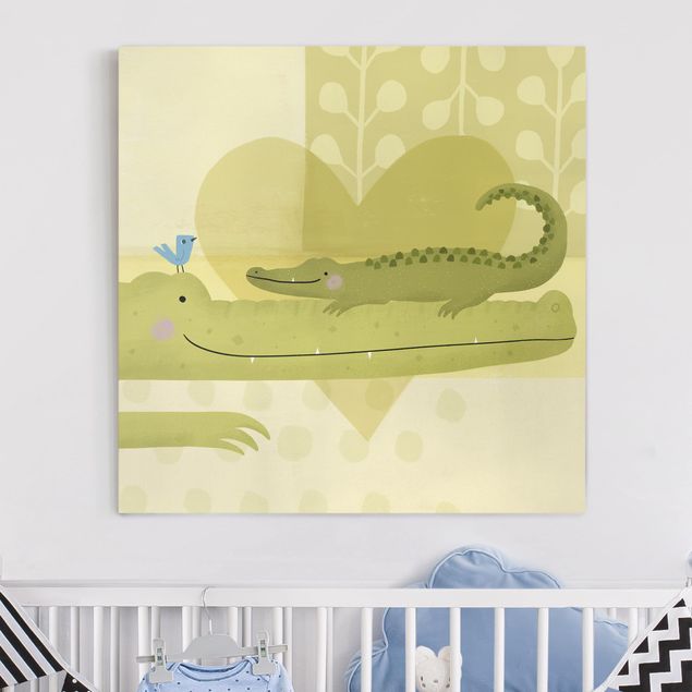 Prints animals Mum And I - Crocodiles