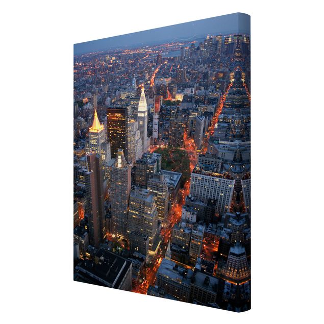 Canvas prints architecture Manhattan Lights