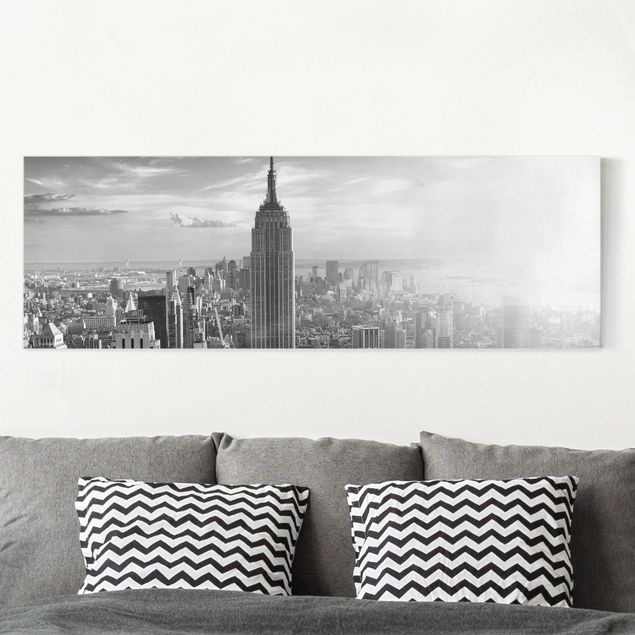 New York skyline canvas Manhattan Skyline