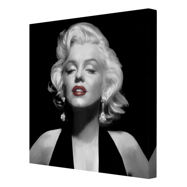 Prints Marilyn With Red Lips
