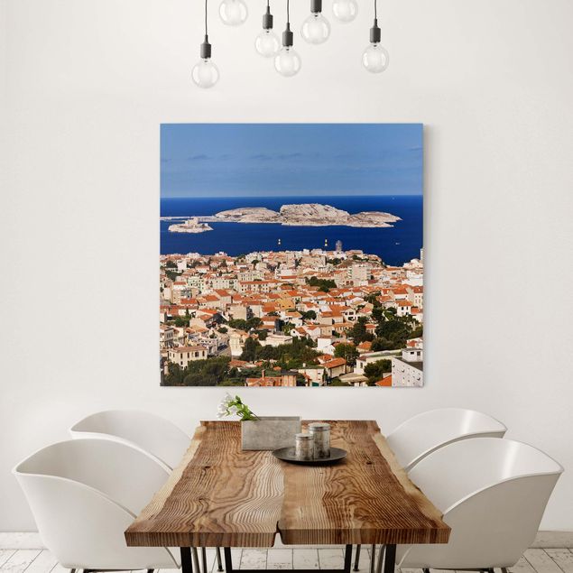 Canvas prints Italy Marseilles