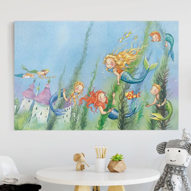 Kids room decor Matilda, the mermaid princess