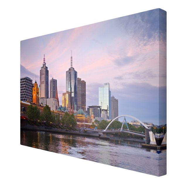 Architectural prints Melbourne at sunset