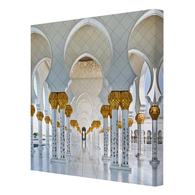 Canvas wall art Mosque In Abu Dhabi