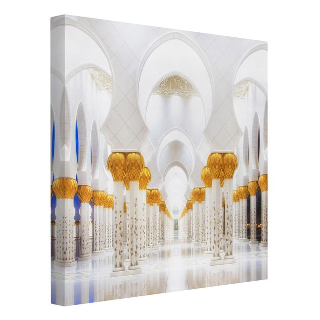 Architectural prints Mosque In Gold