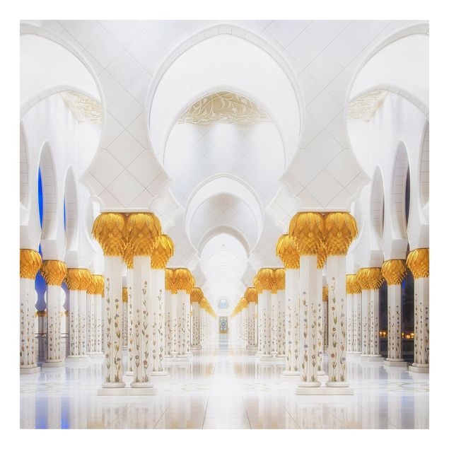 Prints Mosque In Gold