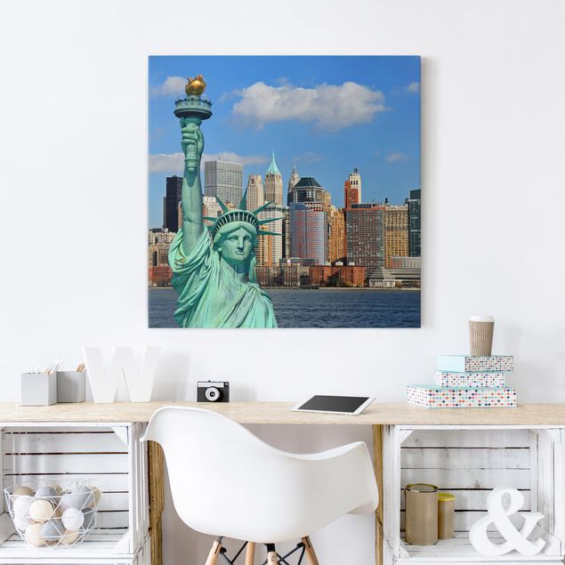 Canvas New York New York Skyline