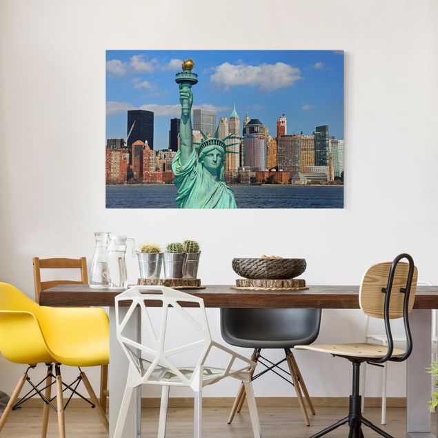Prints New York New York Skyline