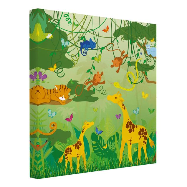Prints animals No.IS87 Jungle Game