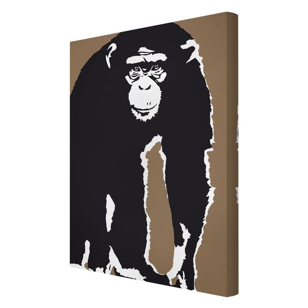 Animal wall art Chimpanzee
