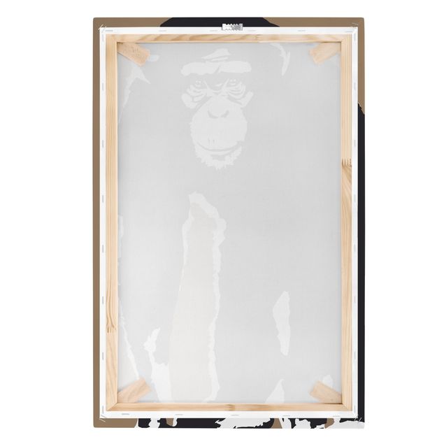 Contemporary art prints Chimpanzee