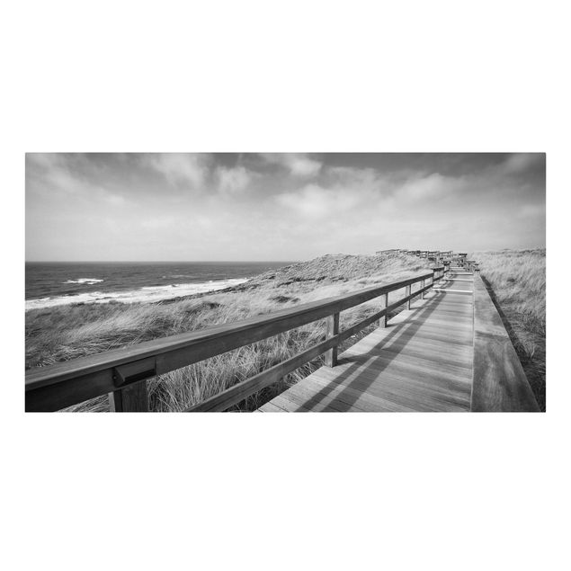 Canvas prints dunes Stroll At The North Sea ll