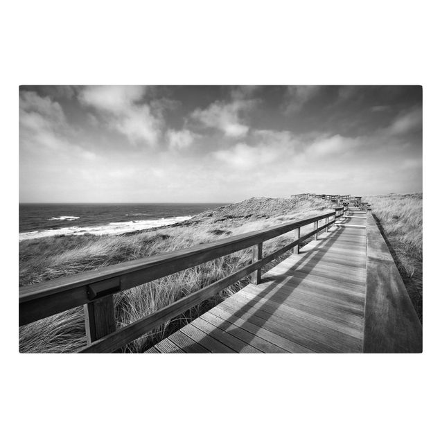 Canvas prints dunes Stroll At The North Sea ll