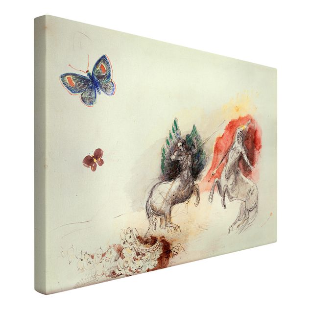 Butterfly canvas Odilon Redon - Battle of the Centaurs