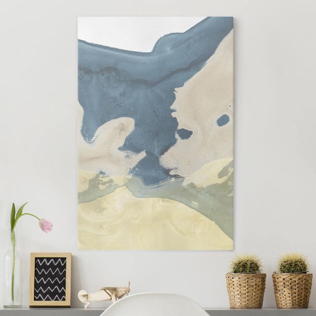 Desert canvas wall art Ocean And Desert II
