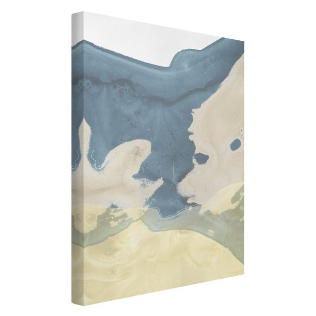 Abstract canvas wall art Ocean And Desert II