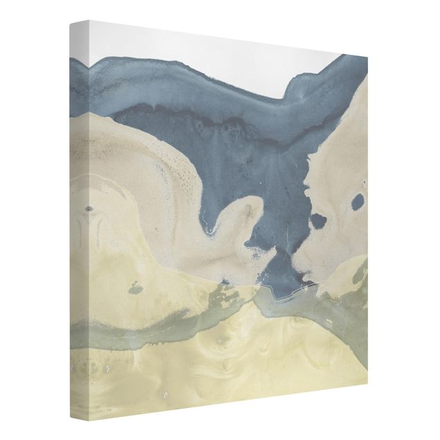 Abstract canvas wall art Ocean And Desert II