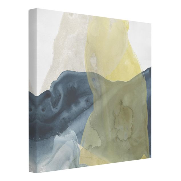 Abstract canvas art Ocean And Desert III