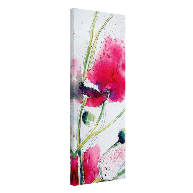 Prints floral Painted Poppies