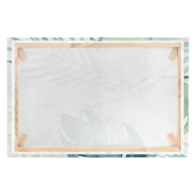 Canvas prints Palm Fronds In Watercolour I