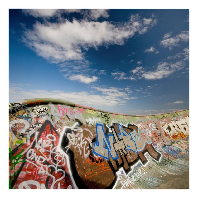 Canvas prints Paradise For Skaters