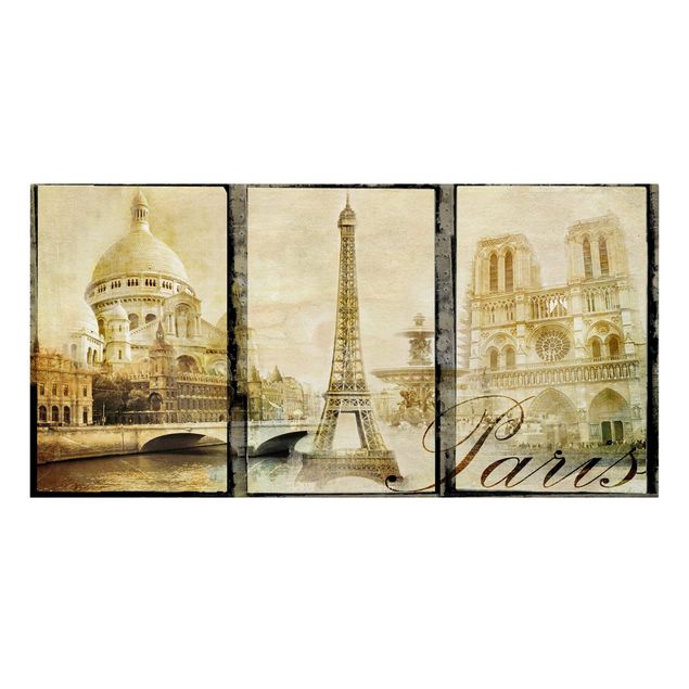 Skyline prints Paris Mon Amour