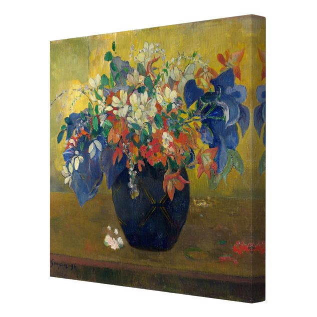 Flower print Paul Gauguin - Flowers in a Vase
