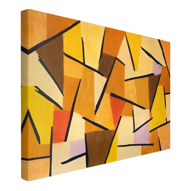 Canvas art prints Paul Klee - Harmonized Fight