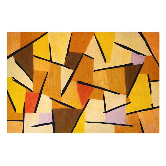 Abstract art prints Paul Klee - Harmonized Fight