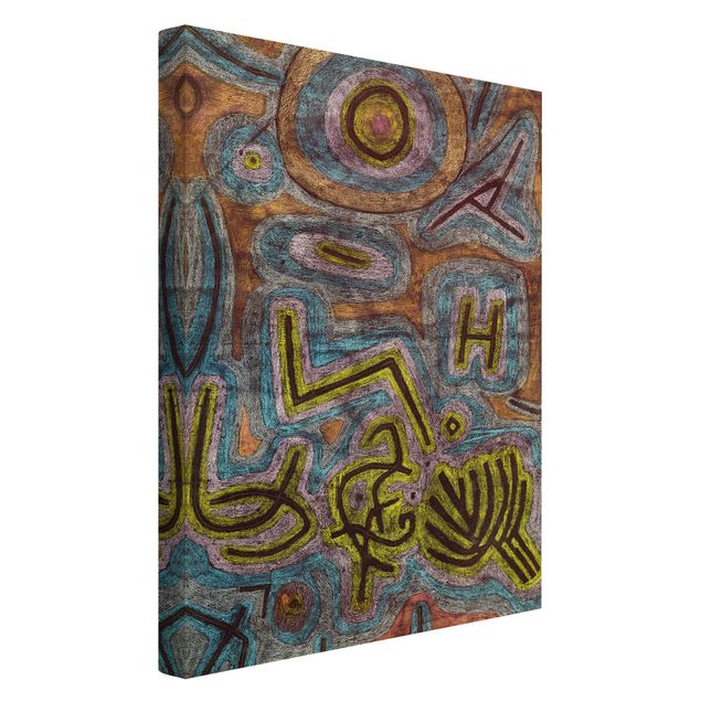 Canvas art prints Paul Klee - Catharsis