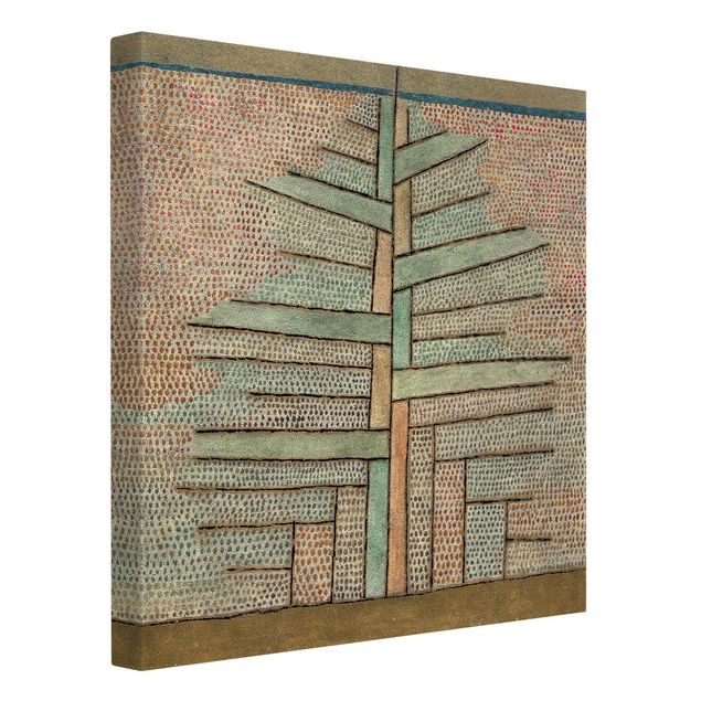 Trees on canvas Paul Klee - Pine