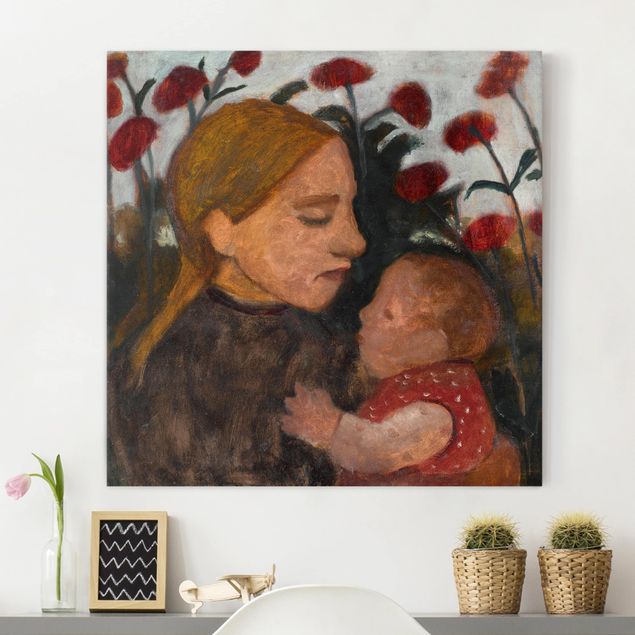 Expressionism Paula Modersohn-Becker - Girl with Child