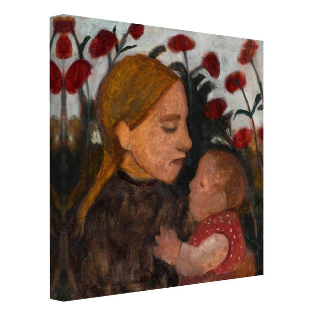 Art prints Paula Modersohn-Becker - Girl with Child