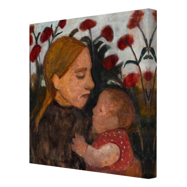Modern art prints Paula Modersohn-Becker - Girl with Child