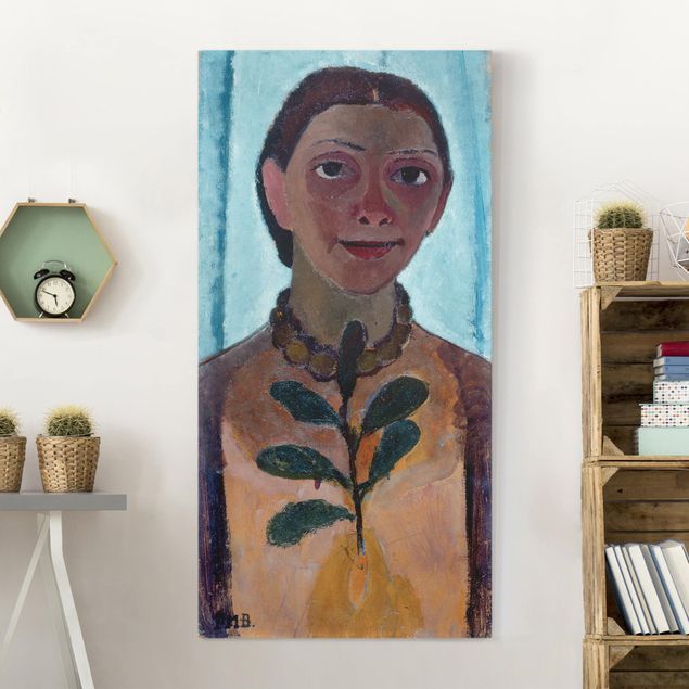 Kitchen Paula Modersohn-Becker - Self-Portrait With Camellia Twig