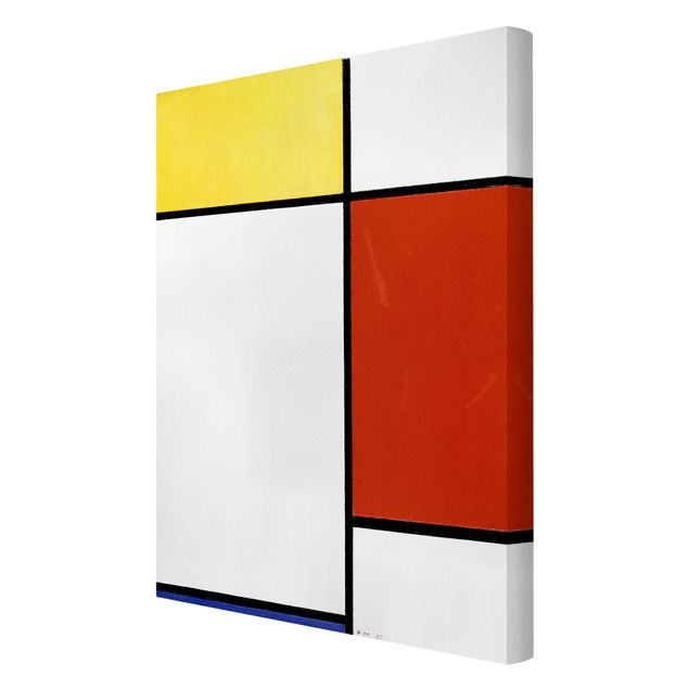 Abstract art prints Piet Mondrian - Composition I
