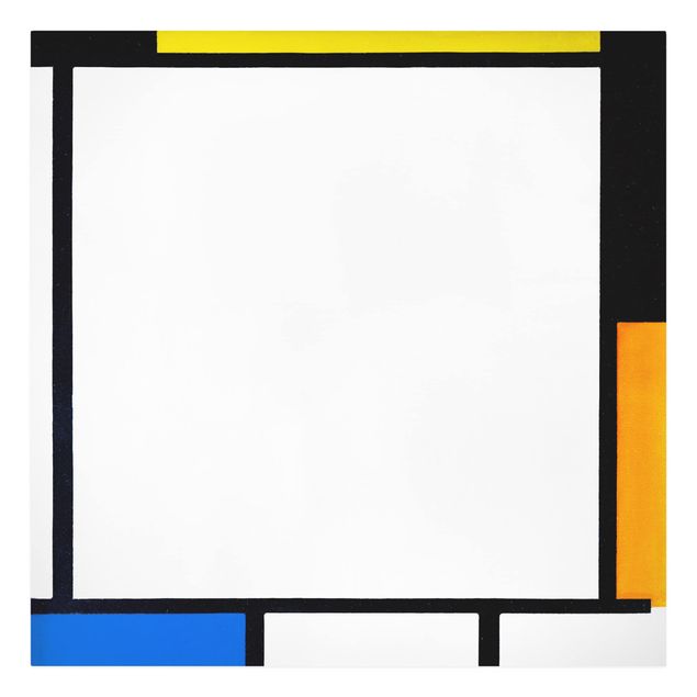 Canvas art prints Piet Mondrian - Composition II